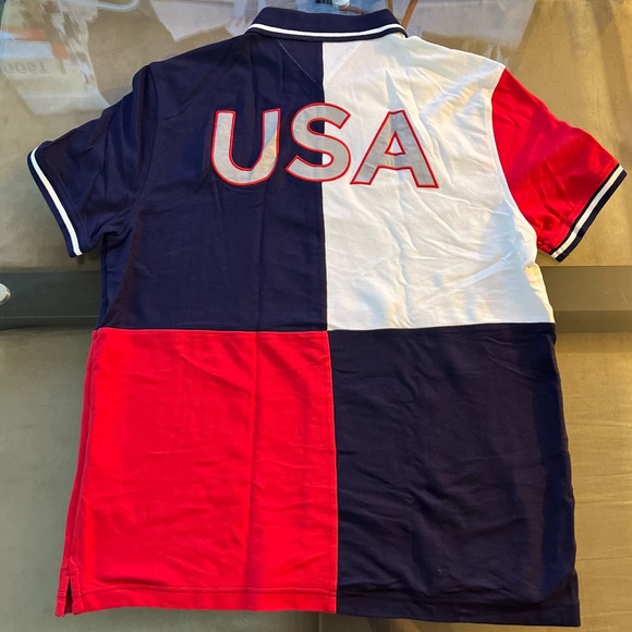 Tommy Hilfiger USA Polo Size Large - Picture 5 of 5